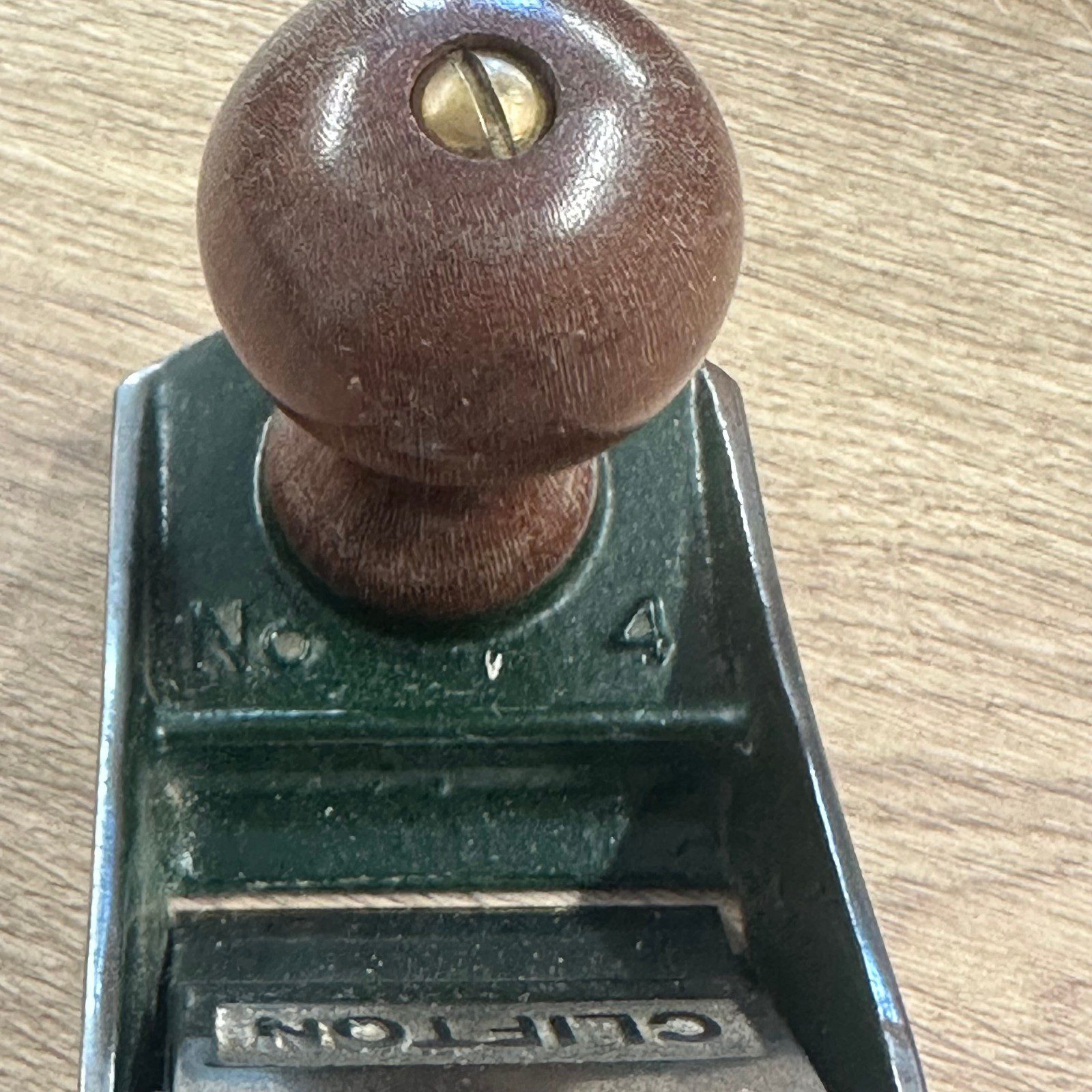 Clifton No.4 Smoothing Bench Plane Sheffield Woodworking Hand Plane No 4 - Image 12