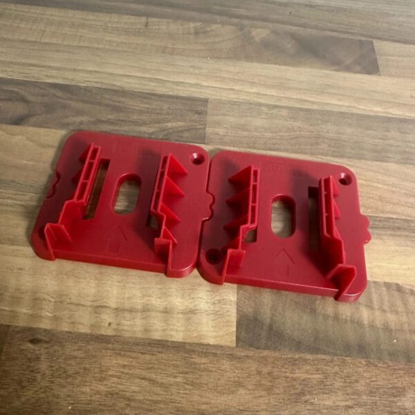Milwaukee M18 Battery Wall Mount Holders Rack for Power Tool Storage