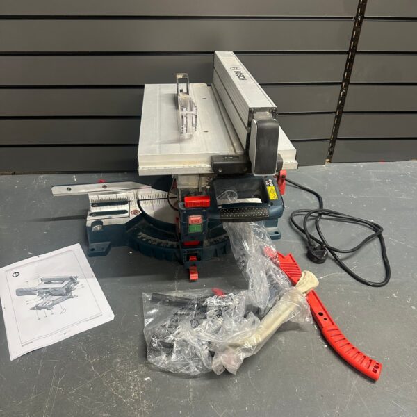 Bosch GTM 12 JL 305mm Combination Mitre Table Saw 240V 1800W Used Tool