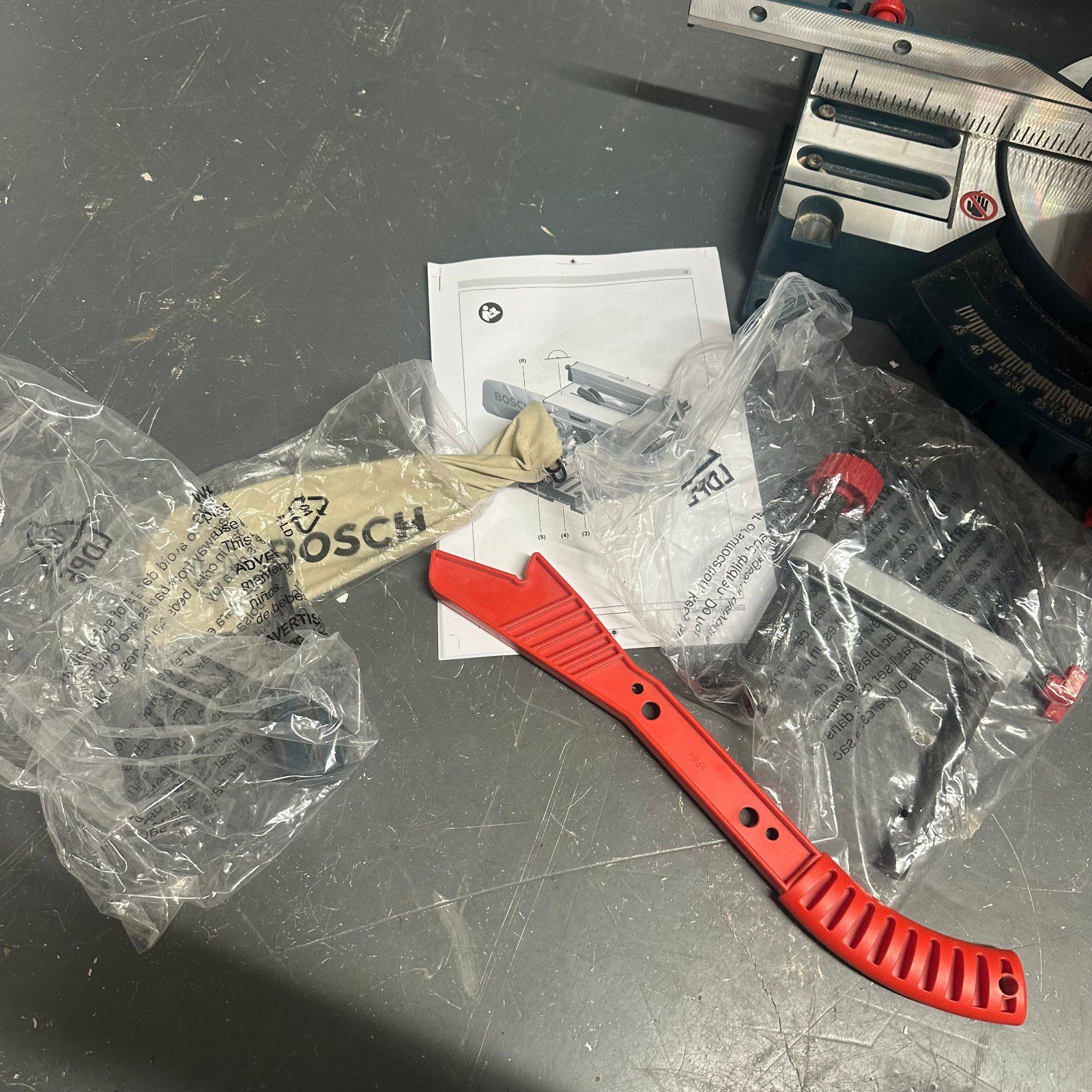 Bosch GTM 12 JL 305mm Combination Mitre Table Saw 240V 1800W Used Tool - Image 5