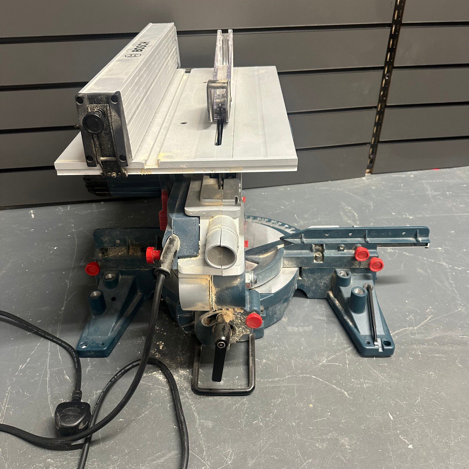 Bosch GTM 12 JL 305mm Combination Mitre Table Saw 240V 1800W Used Tool - Image 11