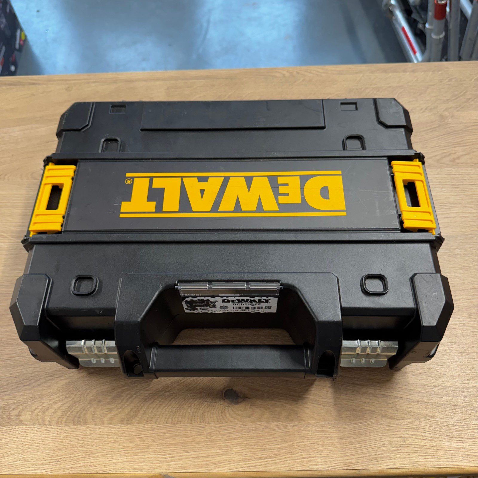 DeWalt DCD796P2 TSTAK Carry Case Only Drill Storage Box Genuine - Image 13