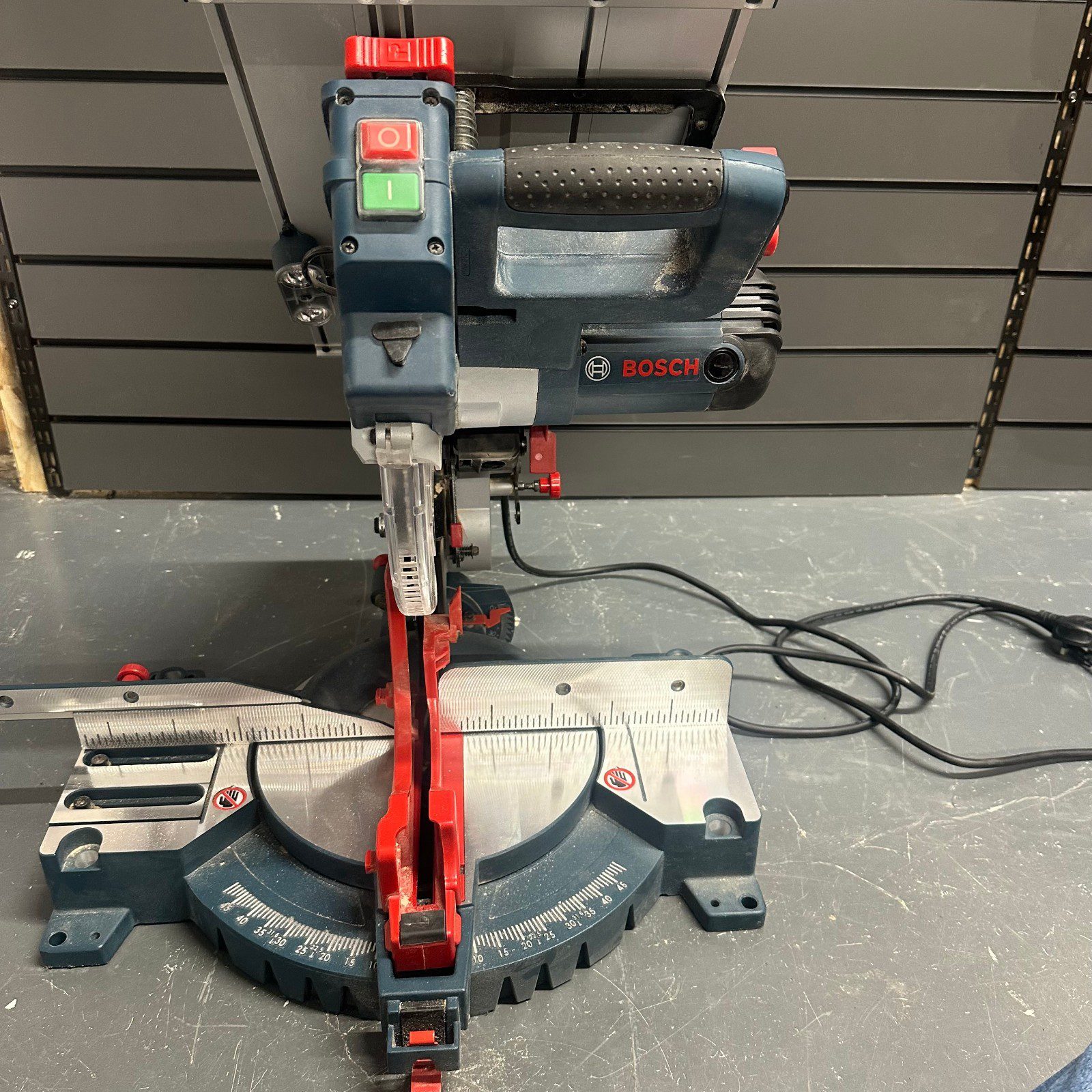 Bosch GTM 12 JL 305mm Combination Mitre Table Saw 240V 1800W Used Tool - Image 24