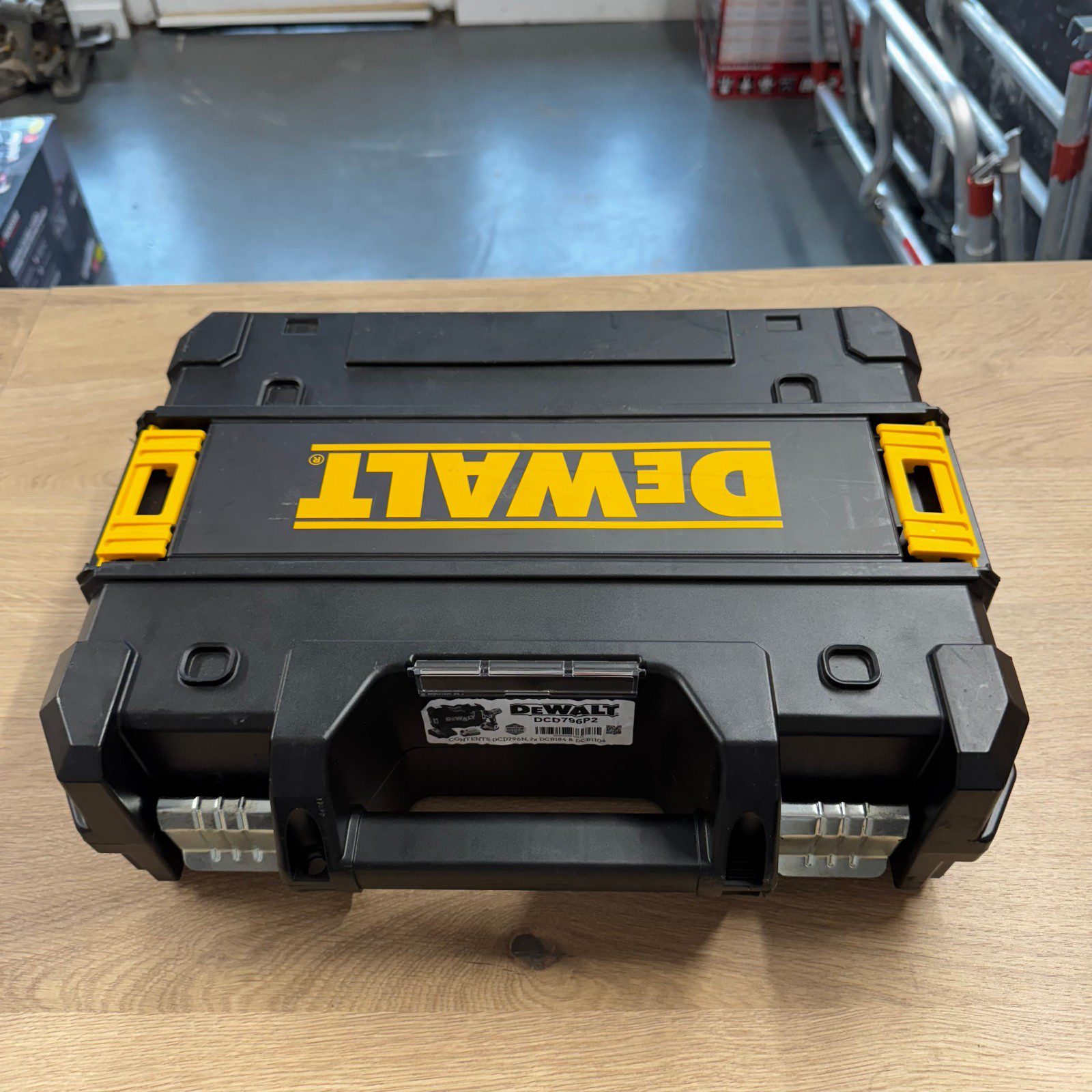 DeWalt DCD796P2 TSTAK Carry Case Only Drill Storage Box Genuine - Image 14