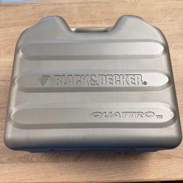 Black & Decker KC2000F 12V Quattro Multi Tool Drill Sander Jigsaw Kit Case