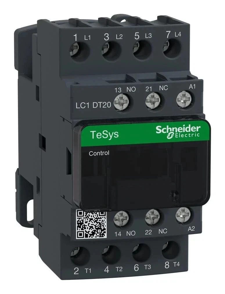 Schneider Electric LC1DT20 P7 TeSys Control Contactor - 4 Poles 20A - New in Box - Image 1