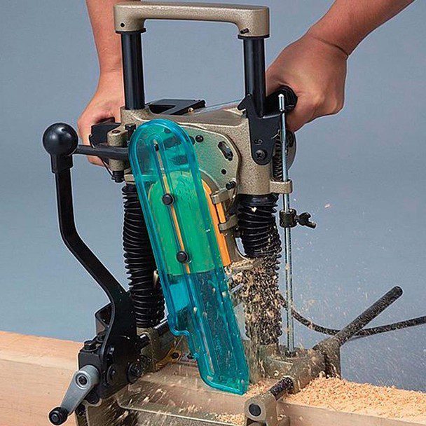 Makita 7104L Chain Mortiser 1300W Timber Mortising Machine With Box 240V Tool - Image 2