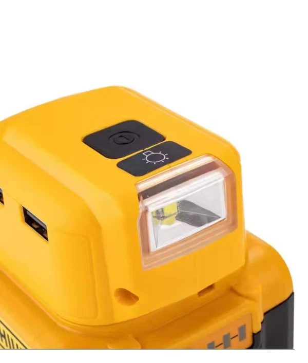 Battery Adapter for DEWALT USB Charger Adaptor 18V XR Lithium-ion (Tool ONLY)