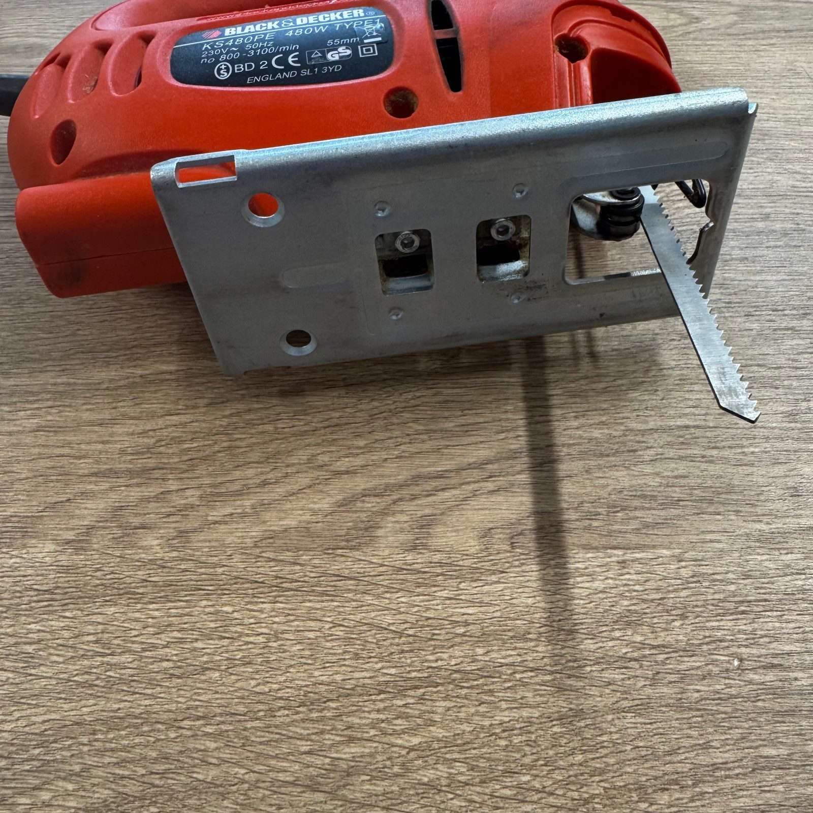 Black & Decker KS480PE Jigsaw 480W Variable Speed Electric Jigsaw With Case - Image 7