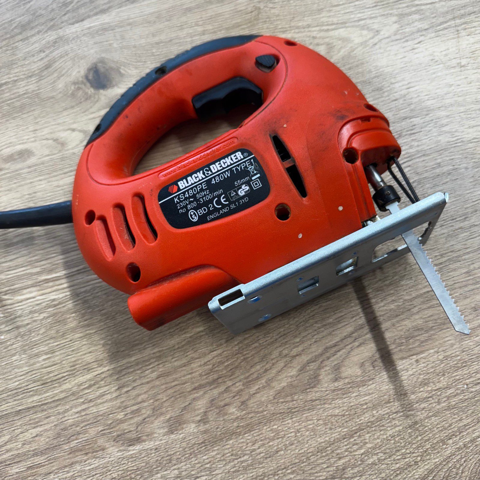 Black & Decker KS480PE Jigsaw 480W Variable Speed Electric Jigsaw With Case - Image 8