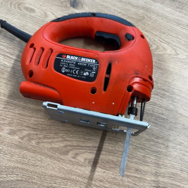 Black & Decker KS480PE Jigsaw 480W Variable Speed Electric Jigsaw With Case