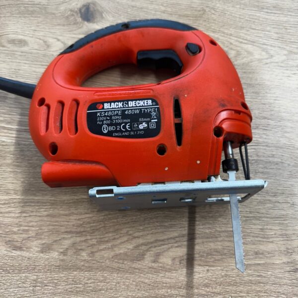 Black & Decker KS480PE Jigsaw 480W Variable Speed Electric Jigsaw With Case