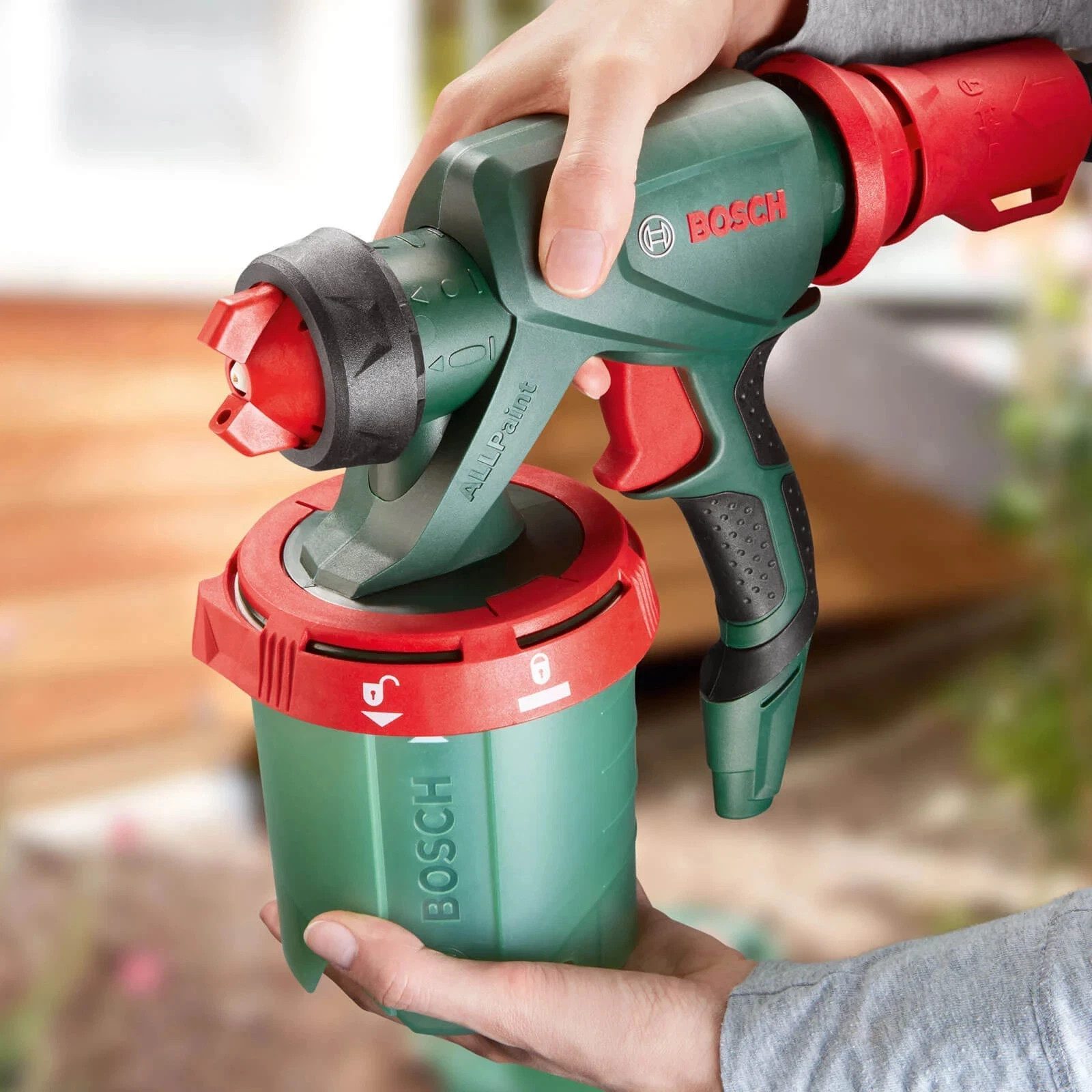 Bosch PFS 5000 E Paint Spray System 1200W Electric HVLP Sprayer 240V - Image 5