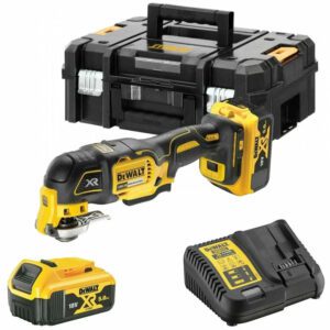 Dewalt DCS356P2 18v XR Brushless 3 Speed Multi Tool + Accessories 2x5.0ah Bat