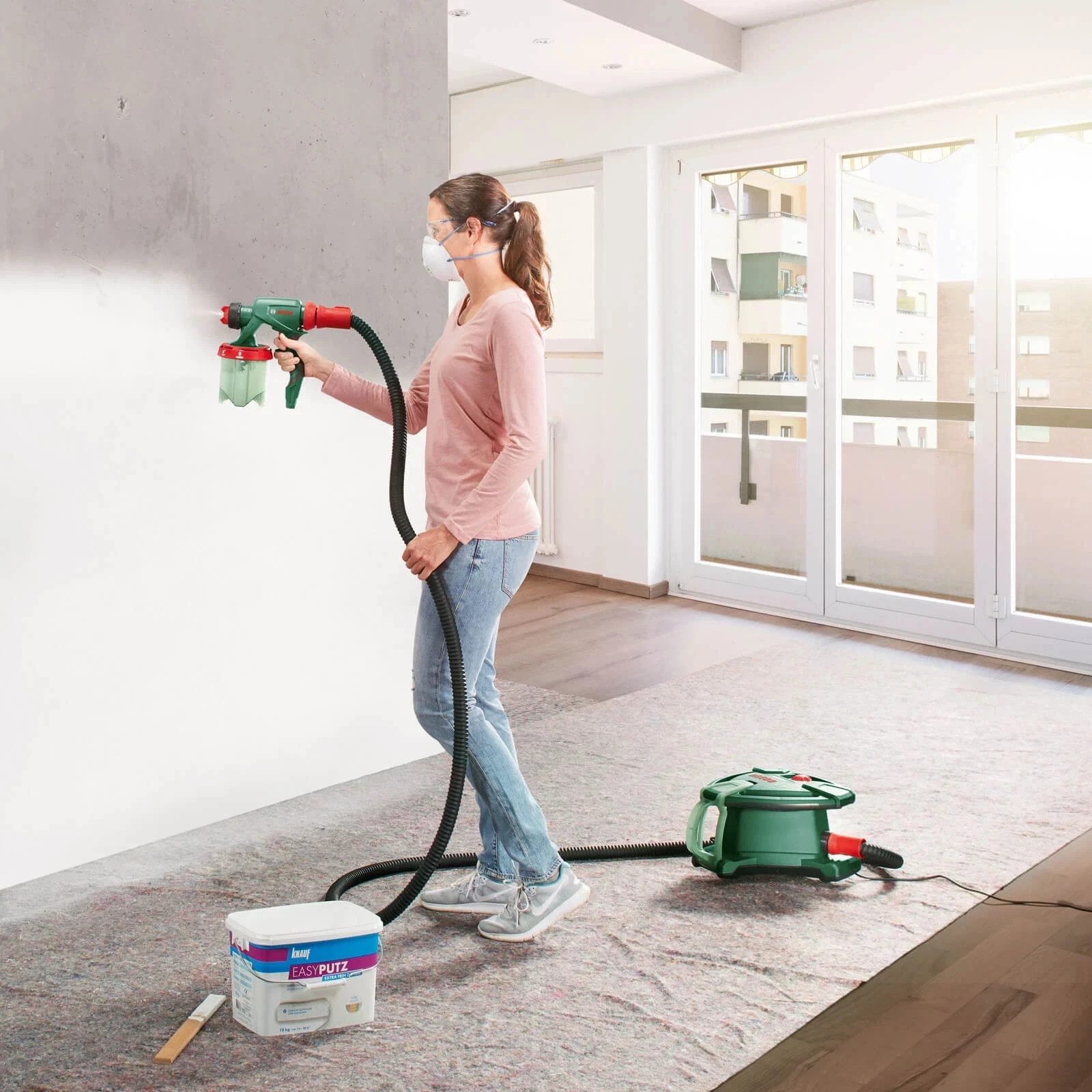 Bosch PFS 5000 E Paint Spray System 1200W Electric HVLP Sprayer 240V - Image 7