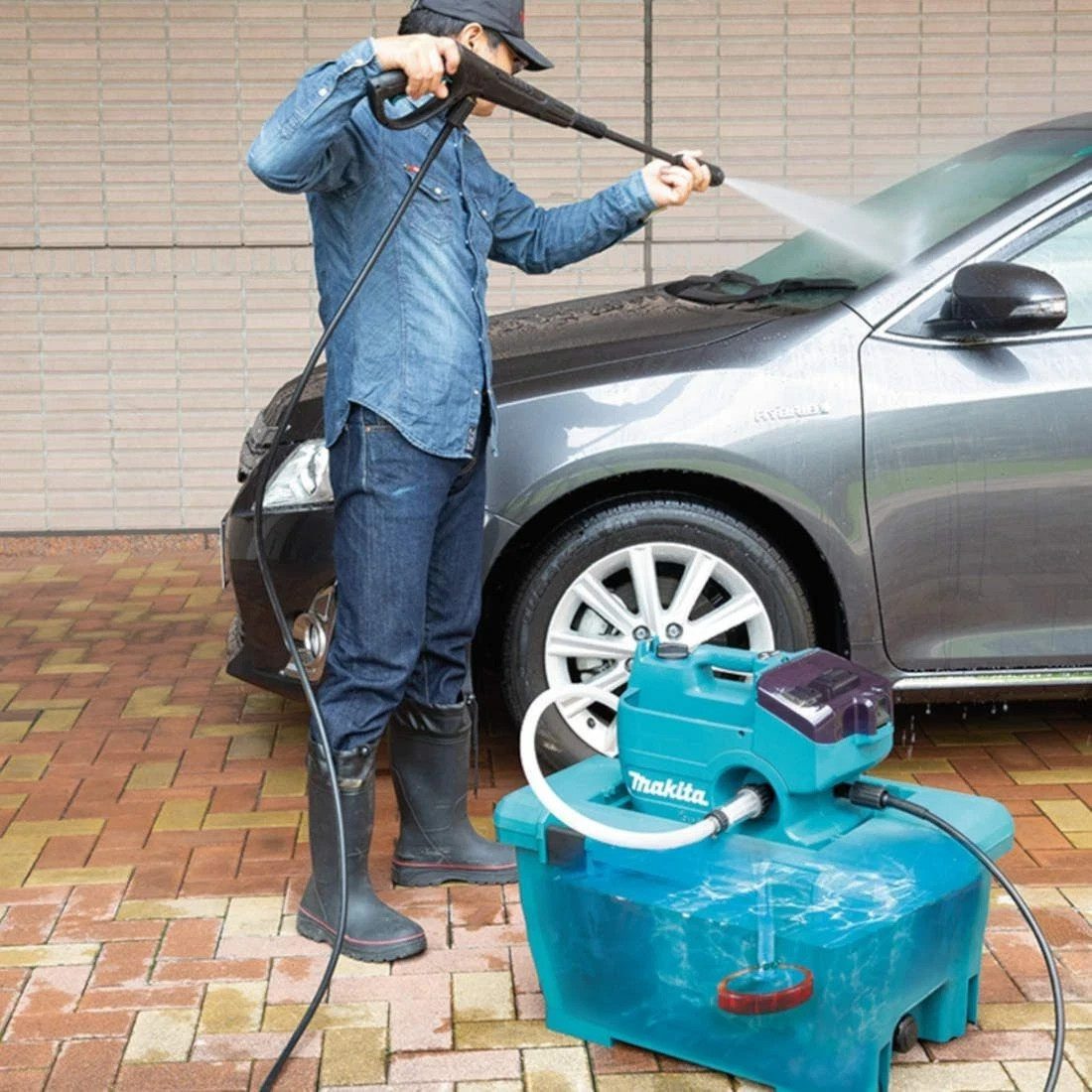 Makita DHW080ZK Cordless High Pressure Washer 36V 18V x2 LXT Brushless New - Image 11