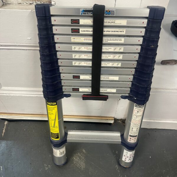 Xtend & Climb Pro 3.8m Telescopic Extension Ladder EN131 Aluminium Used