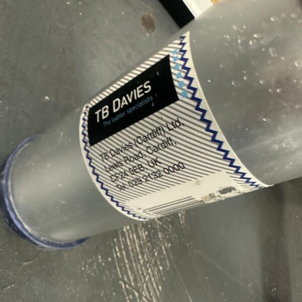 Xtend & Climb Pro 3.8m Telescopic Extension Ladder EN131 Aluminium Used