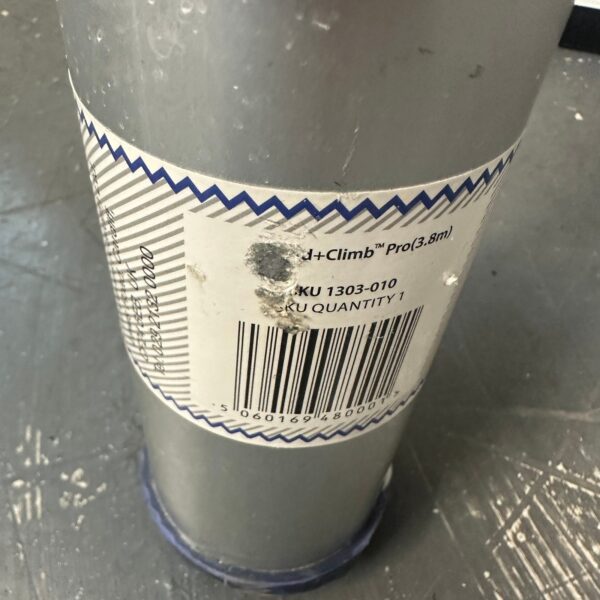 Xtend & Climb Pro 3.8m Telescopic Extension Ladder EN131 Aluminium Used