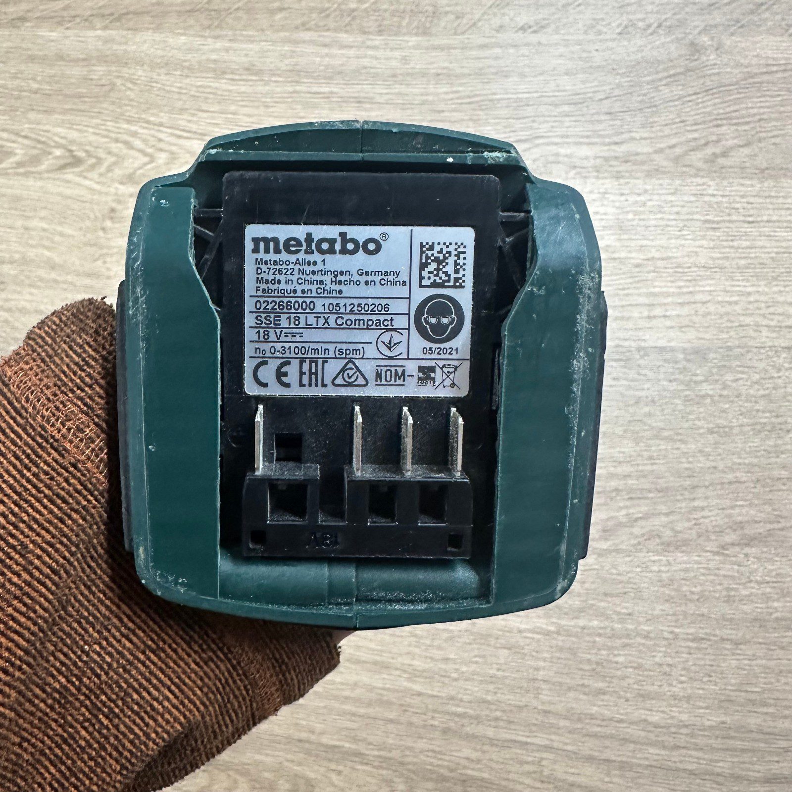 Metabo SSE 18 LTX Compact 18V Cordless Reciprocating Saw Body Only - Image 6