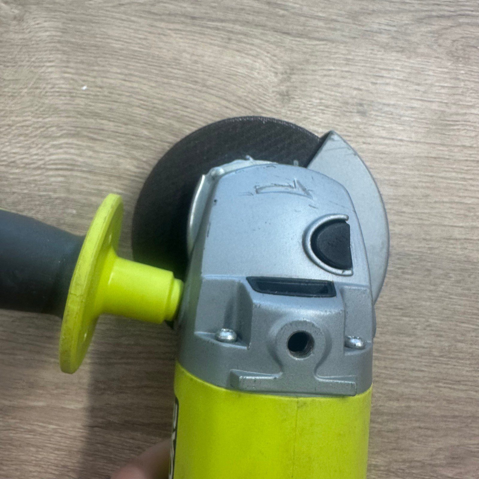 Ryobi R18AG 18V ONE+ 115mm Angle Grinder Bare Unit With Handle Used - Image 9