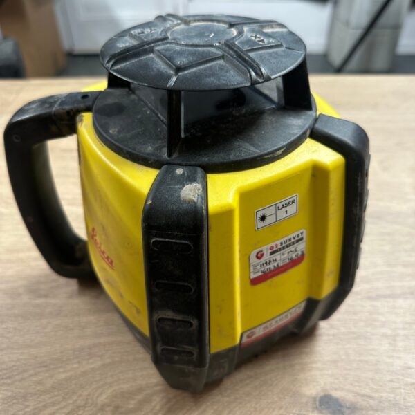 Leica Rugby 620 Rotary Laser Level Kit Rod Eye 160 Receiver Construction Tool