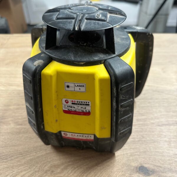 Leica Rugby 620 Rotary Laser Level Kit Rod Eye 160 Receiver Construction Tool