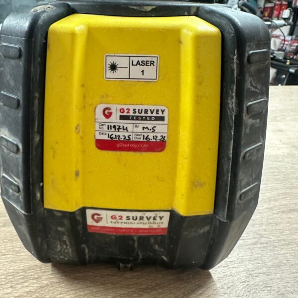 Leica Rugby 620 Rotary Laser Level Kit Rod Eye 160 Receiver Construction Tool