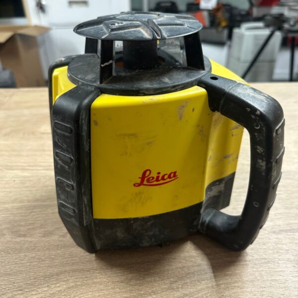 Leica Rugby 620 Rotary Laser Level Kit Rod Eye 160 Receiver Construction Tool