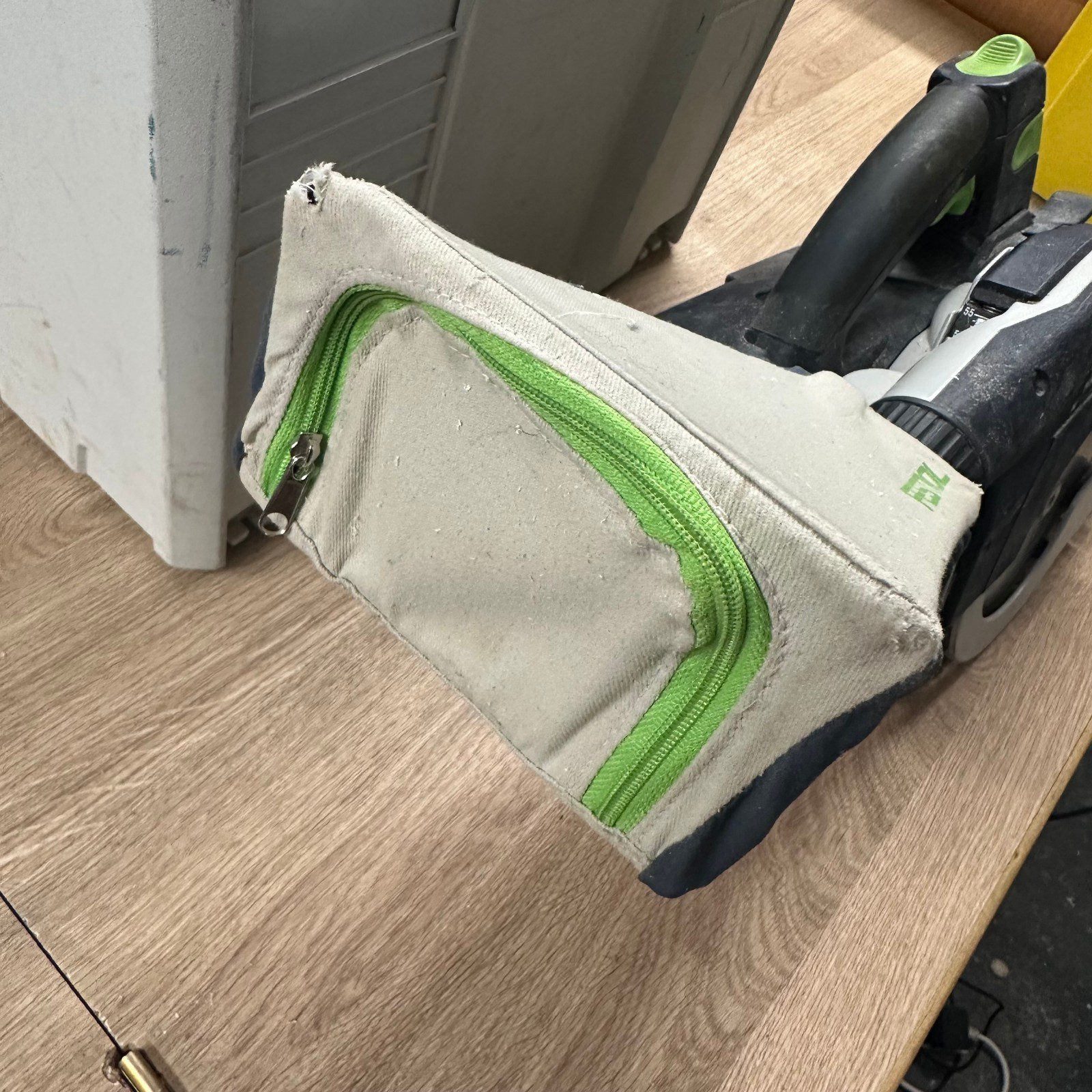 Festool HKC 55 EB Cordless Circular Saw With Systainer Dust Bag Used Working - Image 4