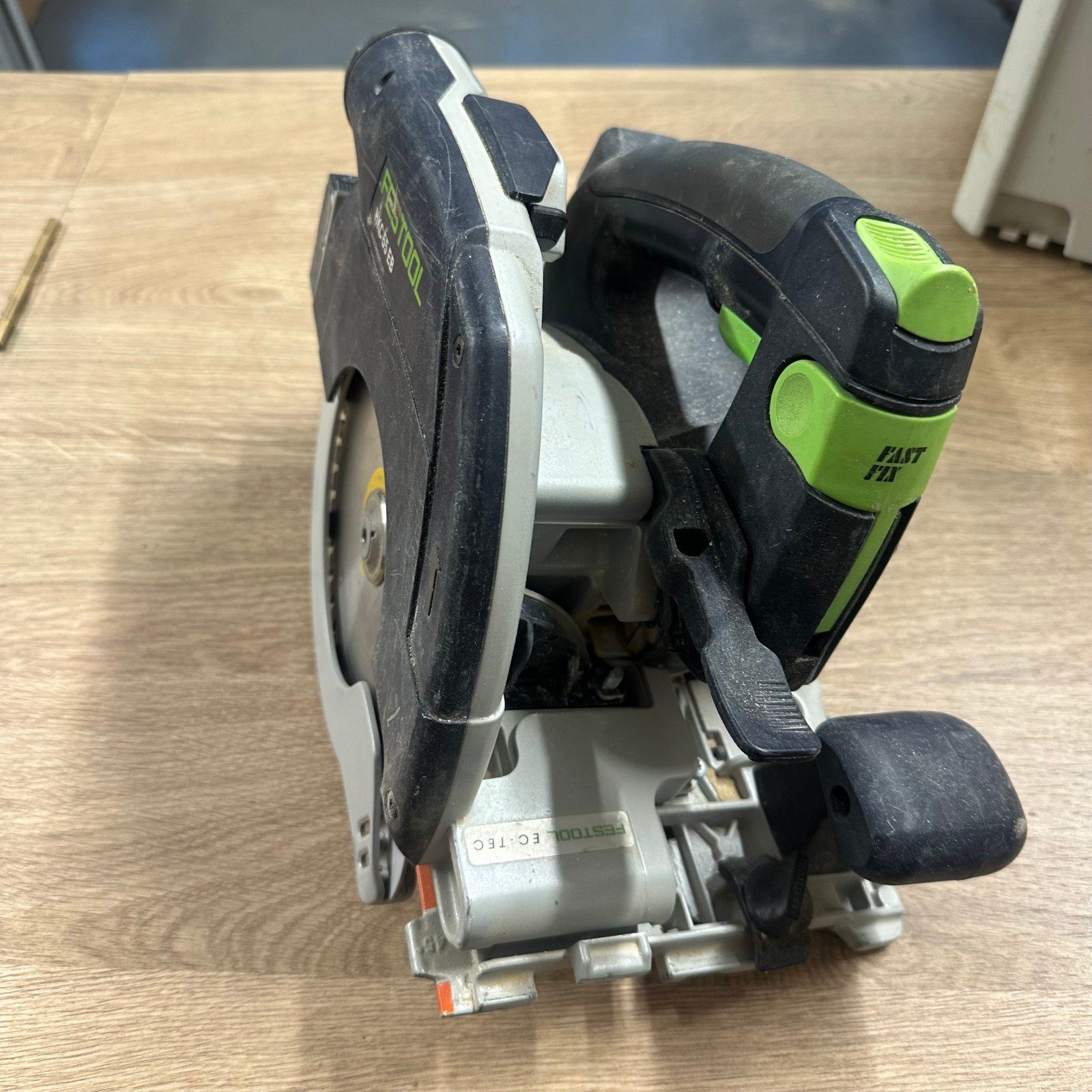 Festool HKC 55 EB Cordless Circular Saw With Systainer Dust Bag Used Working - Image 7