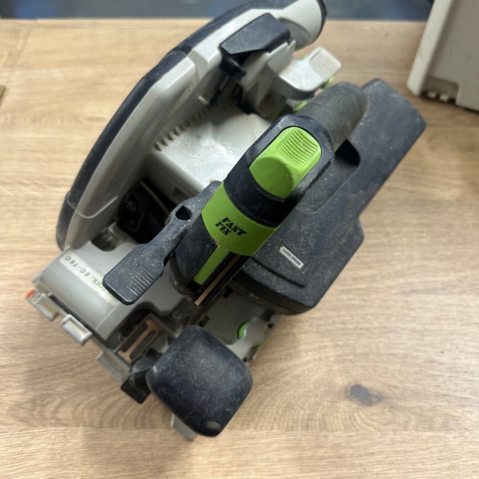 Festool HKC 55 EB Cordless Circular Saw With Systainer Dust Bag Used Working - Image 8
