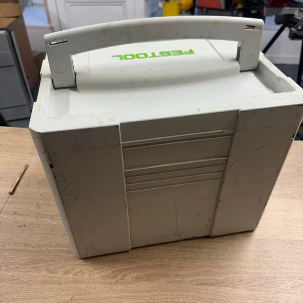 Festool HKC 55 EB Cordless Circular Saw With Systainer Dust Bag Used Working