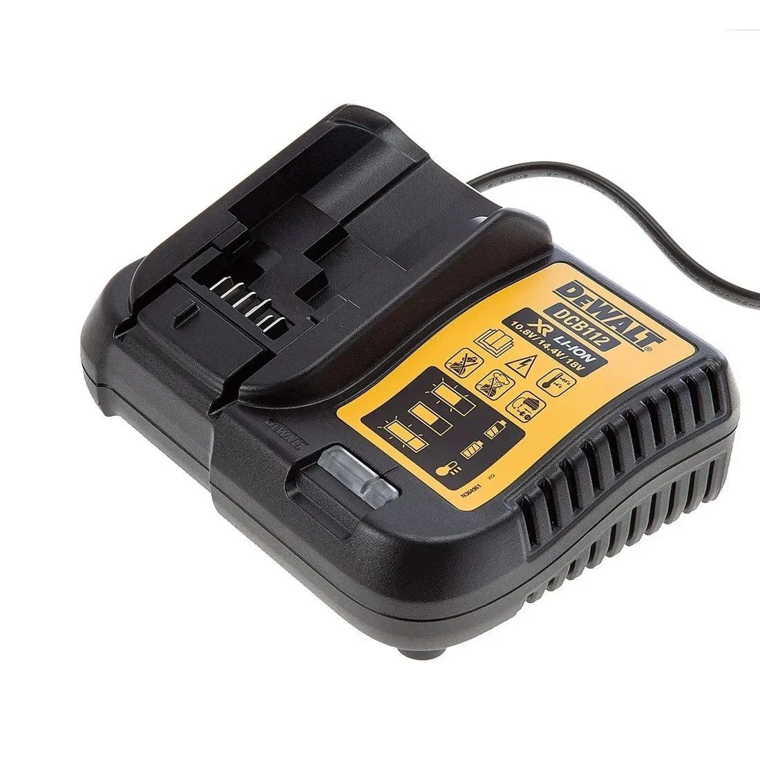 DeWalt DCB112 Battery Charger XR Li-Ion 10.8V 12V 14.4V 18V Compact Charger - Image 1