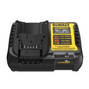DeWalt DCB1104 XR Battery Charger 12V–20V MAX Li-Ion Fast Power Tool Charger