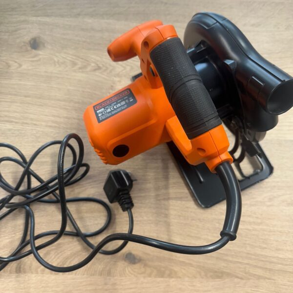 Black Decker CS1200 Circular Saw 1200W 165mm Electric Wood Saw Used