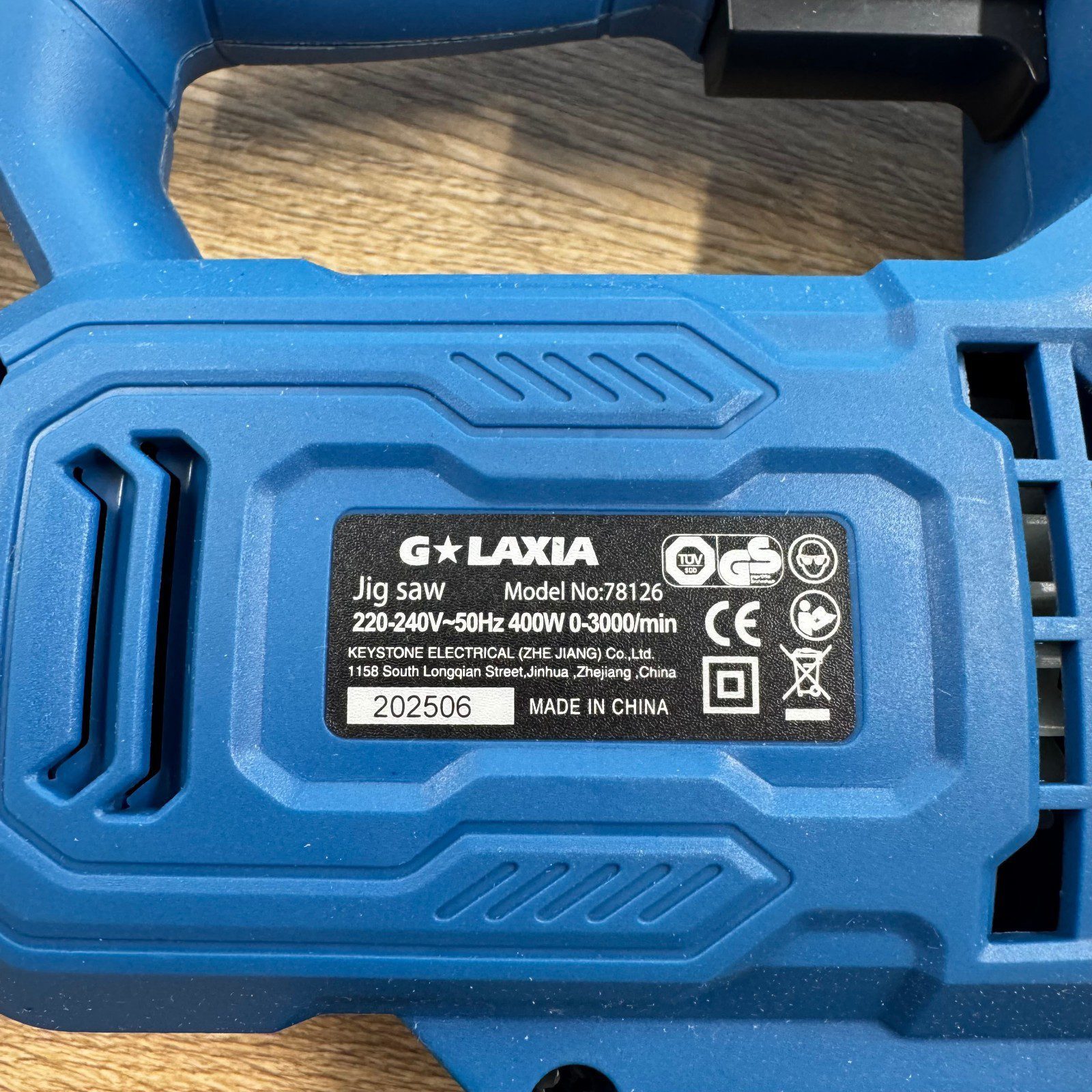 GALAXIA 400W Jigsaw 220-240V Pendulum Action Electric Jigsaw Used With Box - Image 10