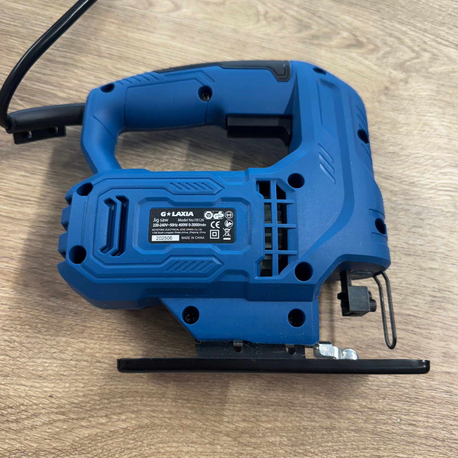 GALAXIA 400W Jigsaw 220-240V Pendulum Action Electric Jigsaw Used With Box - Image 11