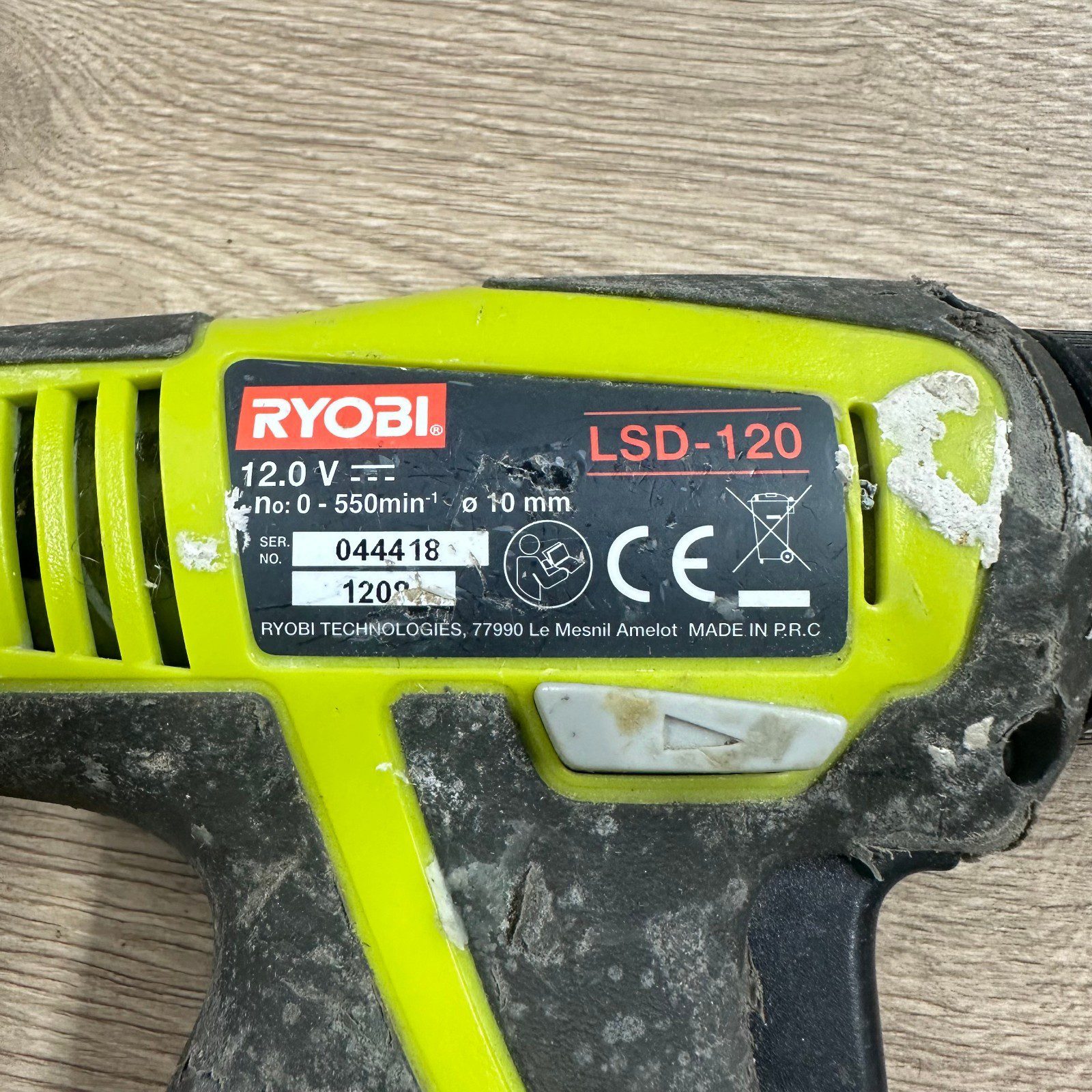 Ryobi LSD-120 12V Cordless Drill Driver – Body Only – Used - Image 2