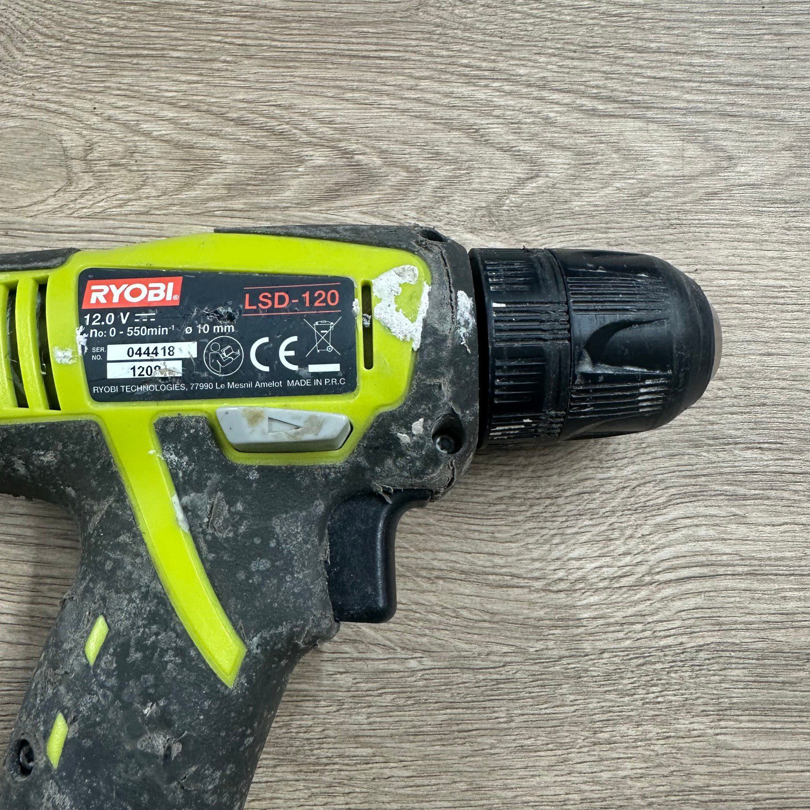 Ryobi LSD-120 12V Cordless Drill Driver – Body Only – Used - Image 13