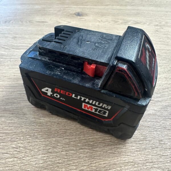 Milwaukee M18B4 18V 4.0Ah Red Lithium Battery Used Genuine