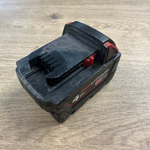 Milwaukee M18B4 18V 4.0Ah Red Lithium Battery Used