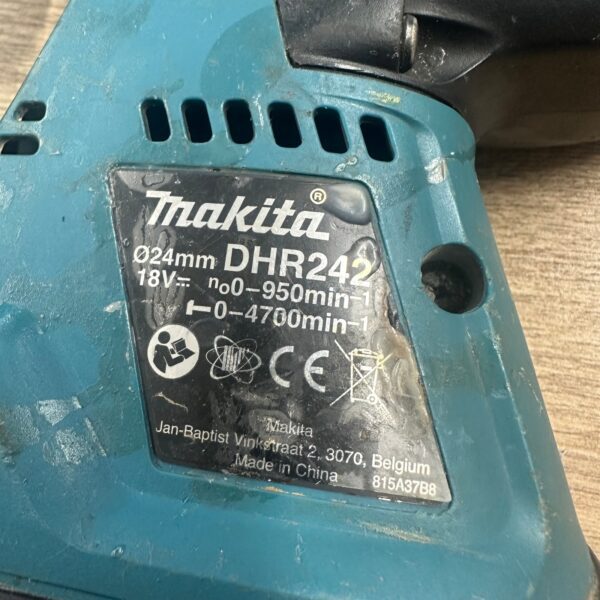 Makita DHR242 18V Brushless SDS Plus Rotary Hammer Drill Bare Unit Body Only