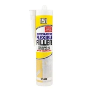 151 Decorators Flexible Filler White 280ml Crack Gap Repair
