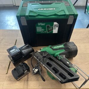 HiKOKI NR1890DC 18V Cordless Strip Nailer 2 x 5.0Ah Batteries Charger Case Combo