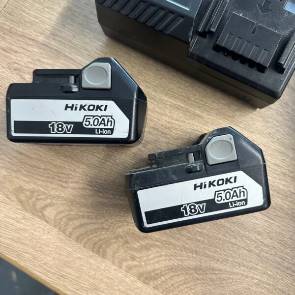 HiKOKI NR1890DC 18V Cordless Strip Nailer 2 x 5.0Ah Batteries Charger Case Combo