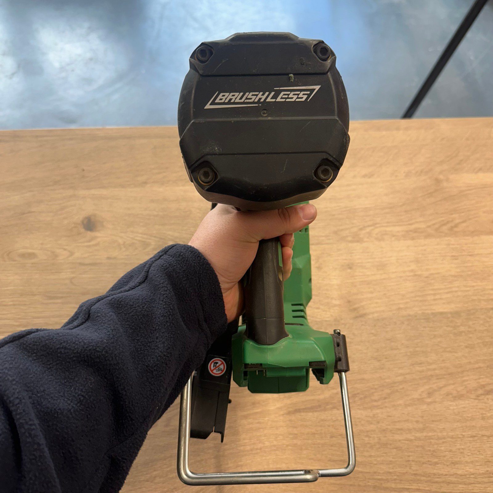 HiKOKI NR1890DC 18V Cordless Strip Nailer 2 x 5.0Ah Batteries Charger Case Combo - Image 9