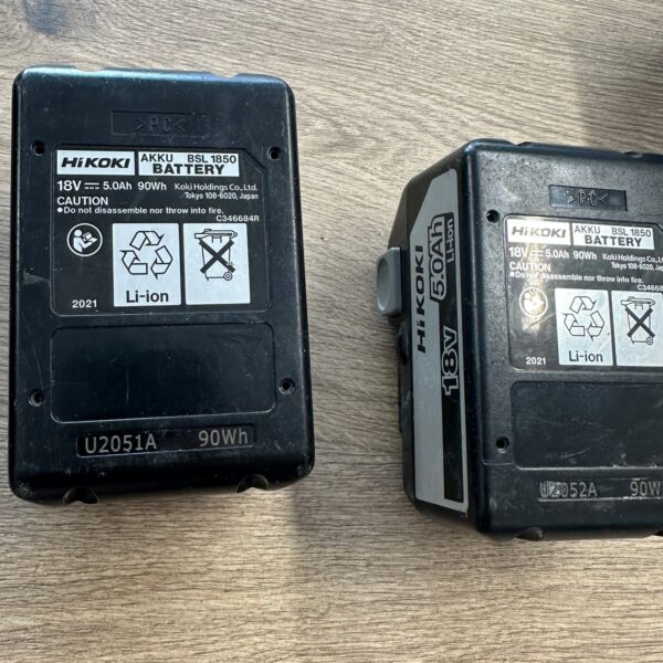 HiKOKI NR1890DC 18V Cordless Strip Nailer 2 x 5.0Ah Batteries Charger Case Combo