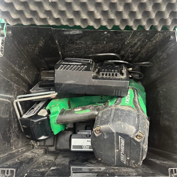 HiKOKI NR1890DC 18V Cordless Strip Nailer 2 x 5.0Ah Batteries Charger Case Combo