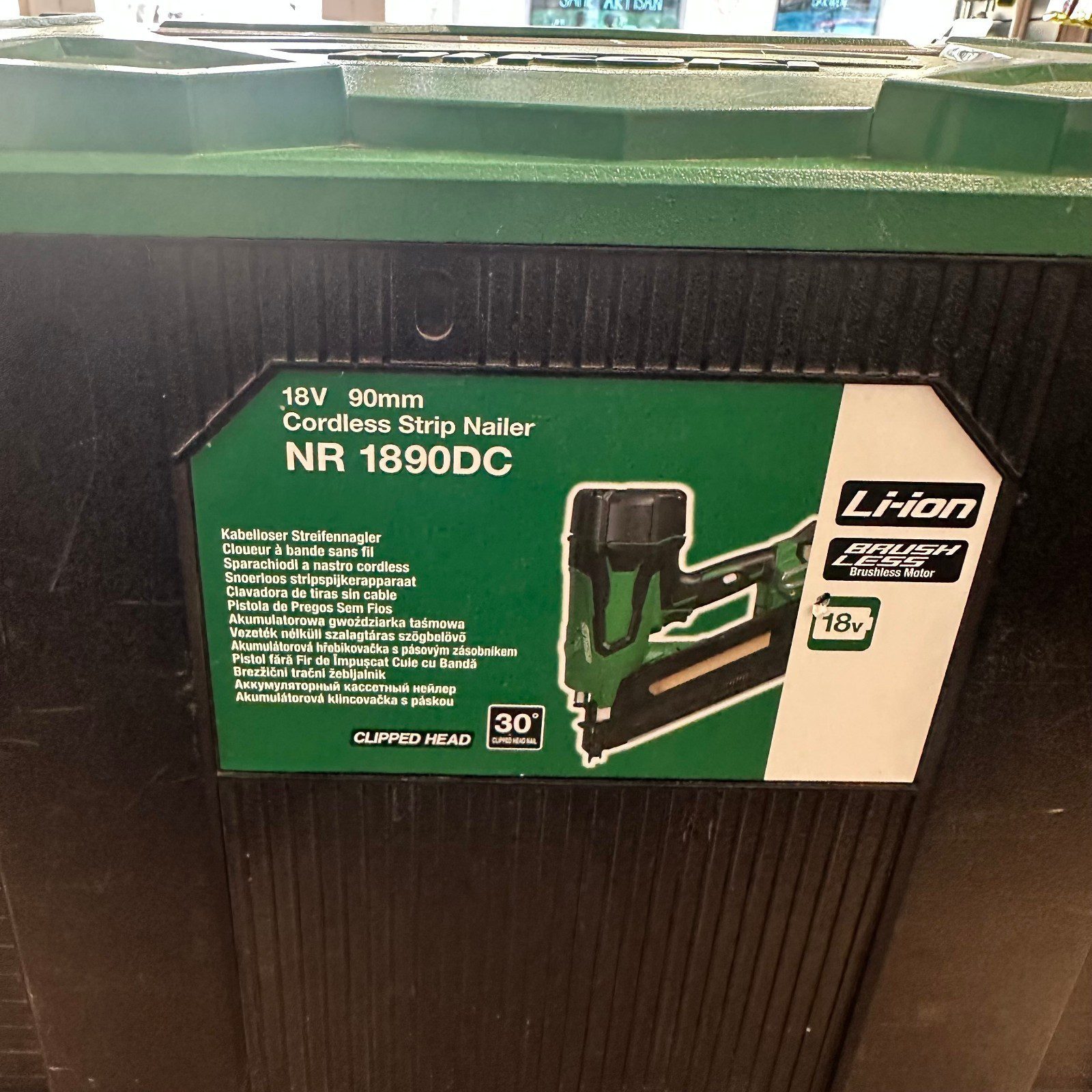 HiKOKI NR1890DC 18V Cordless Strip Nailer 2 x 5.0Ah Batteries Charger Case Combo - Image 20